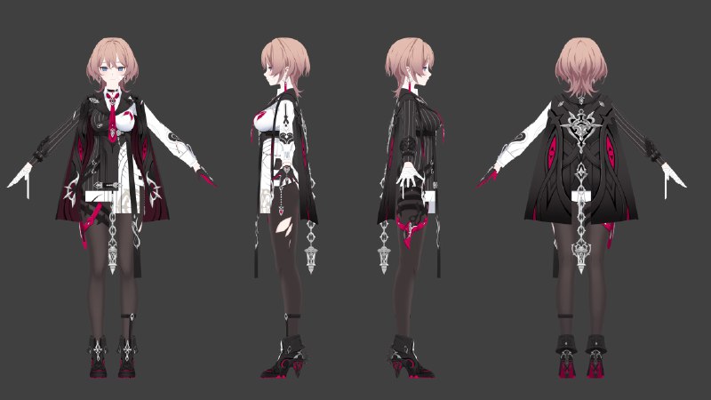 [HI3 - 7.3 BETA] Lantern ModelShe will be playable in the future. Unsure of the weapon type specifically but seems to be a mix of two weapons.