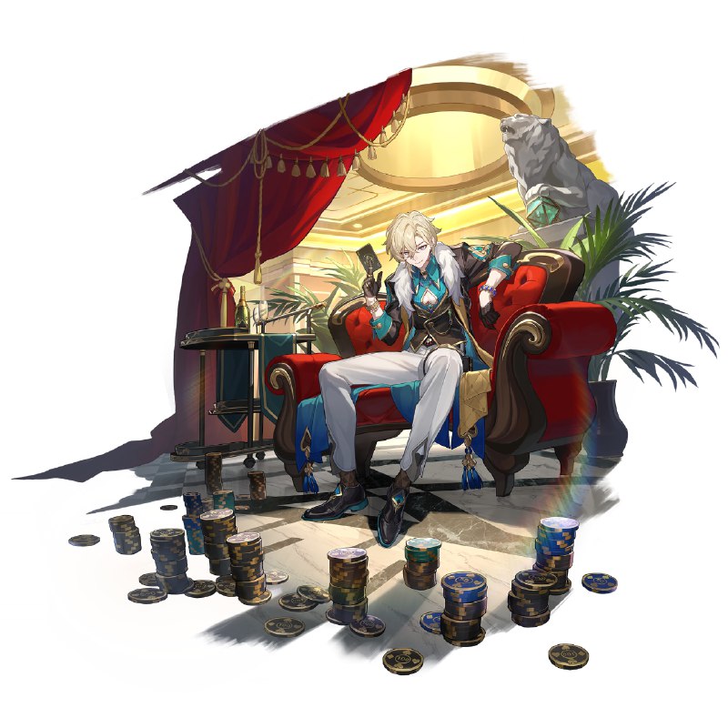 [HSR - 2.1 BETA] Aventurine Splash Art / Eidolons / Light Cone[HSR - 2.1 BETA] Aventurine Splash Art / Eidolons / Light Cone