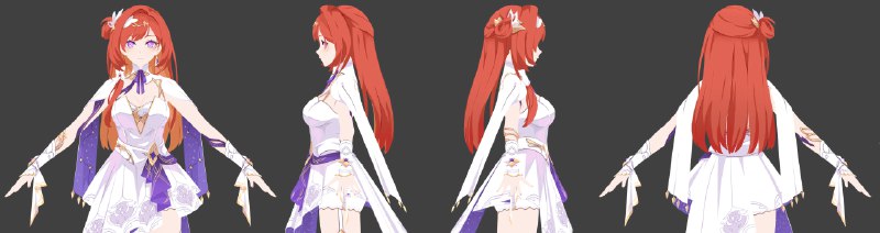 [HI3 - 7.3 BETA] Senadina Render (Close)