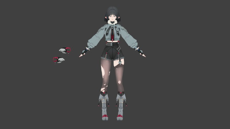 [ZZZ - 1.1 BETA] Jane Doe ModelSomeone maybe will do a proper render later / in the future.