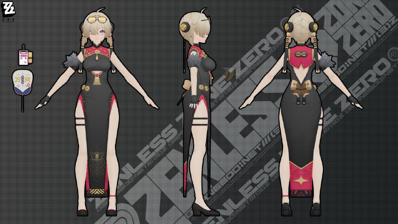 [ZZZ - 2.0 BETA] Sweety Render (NPC)Thanks to Chi for the render.