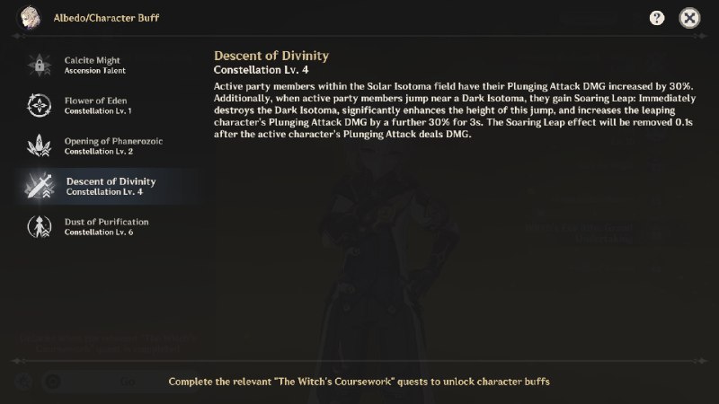 [GI - 6.2 BETA] Albedo Buff UI[GI - 6.2 BETA] Albedo Buff UI
