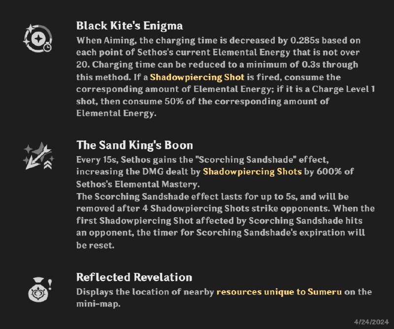 Sethos 4* ElectroSethos 4* Electro