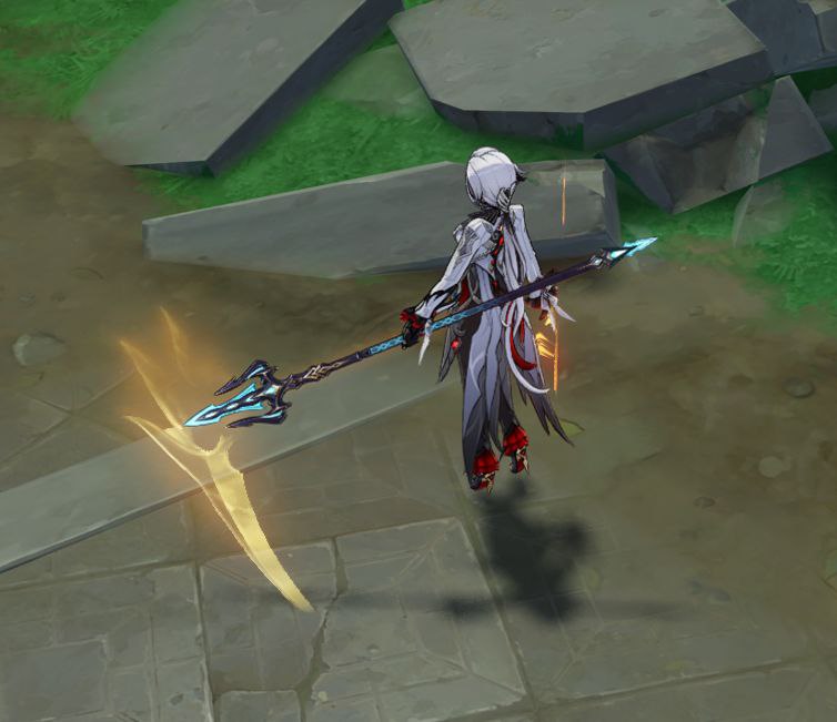 Ghost scythe is more visible now.from Uncle Eric Green