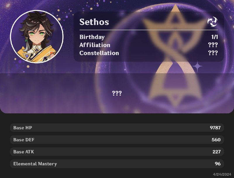 Sethos 4* ElectroSethos 4* Electro