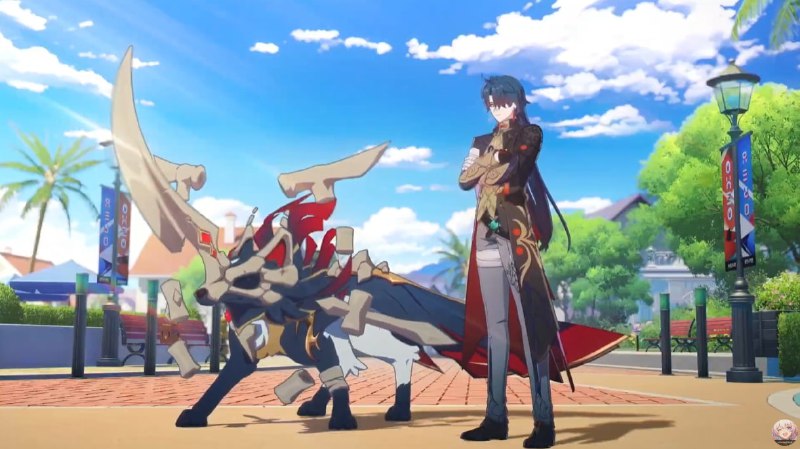 What is bro doing in the new Honkai game...